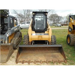 CAT 262B SKID STEER LOADER, S/N PDT03074 (06 YR) 2 SPD, GP BUCKET, ECAB W/ AIR, METER READING 905 HO