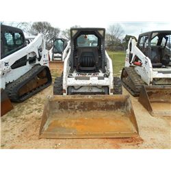 BOBCAT S160 SKID STEER LOADER, S/N A3L335626 (10 YR ) GP BUCKET, CANOPY, METER READING 1,389 HOURS