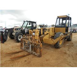 CAT TH103 TELESCOPIC FORKLIFT, S/N 3PN00736, CANOPY (NOT IN WORKING ORDER)