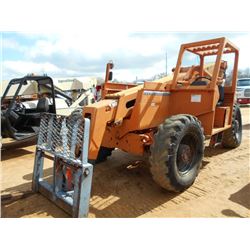 TRAVERSE 8044 TELESCOPIC FORKLIFT, S/N 80053-JDF, 8,000# CAP, CANOPY, METER READING 3,680 HOURS