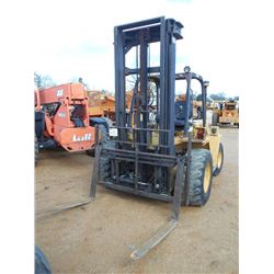 CAT RD60 FORKLIFT, S/N 31A03193, 6,000# CAP, 3 STAGE MAST, METER READING 4,175 HOURS