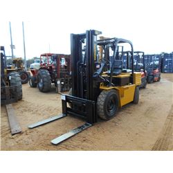 HYSTER D355 FORKLIFT, S/N 210187, 8K CAP