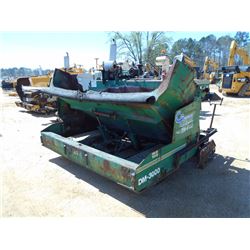 NEAL DM 3000 ASPHALT PAVER, S/N D13000-0170-1067, 4 CYL DIESEL ENG, HYDROSTATIC TRANS, 10' SCREED, M