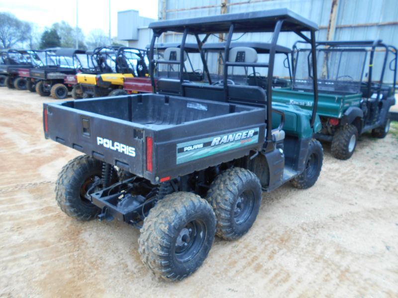 2004 POLARIS RANGER 6X6 ATV, S/N 4XARF50A840436581, GAS ENG, AUTO TRANS