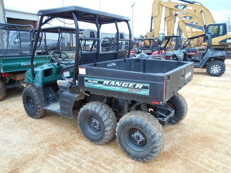 2004 POLARIS RANGER 6X6 ATV, S/N 4XARF50A840436581, GAS ENG, AUTO TRANS