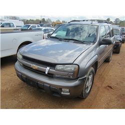 2005 CHEVROLET TRAILBLAZER, S/N 1GNES16S056200824, GAS ENG, A/T