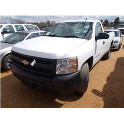 2007 CHEVROLET SILVERADO 1500 PICKUP, S/N 1GCEC14XX7Z642936, V6 GAS ENG, A/T, ODOMETER READING 169,9