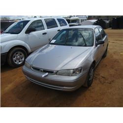 2000 TOYOTA COROLLA, S/N 1NXBR12EXY2414111, GAS ENG, AUTO TRANS, ODOMETER READING 213,453 MILES