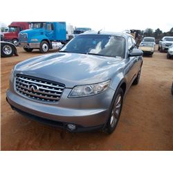 2003 INFINITI FX45 SUV, S/N JNRBS08W13X002171, 4.5L V8, A/T