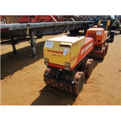 DYNAPAC LP 8500 TANDEM VIBRATORY TRENCH ROLLER, S/N 389816, 36" PADFOOT DRUMS (REMOTE IN OFFICE)