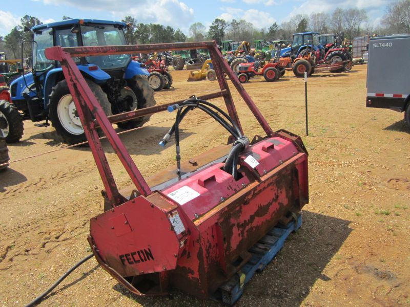 FECON MULCHING ATTACHMENT, FITS SKID STEER LOADER J.M. Wood Auction Company, Inc.