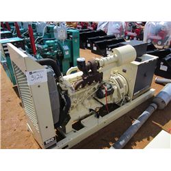KOHLER POWER SYSTEM 100R02J61 GENERATOR, S/N 353063, JOHN DEERE DIESEL ENG