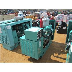 ONAN 350 SJB POWER GENERATOR, S/N B870876163, LP GAS, MAJOR RETAILER BACKUP POWER