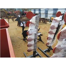 3/8" AR500 DUELING TREE SHOOTING TARGET