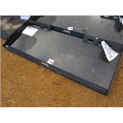 (UNUSED) TOMAHAWK QUICK TACH MOUNT PLATE, FITS SKID STEER LOADER