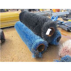 1 LOT (3) 90" BROOMS