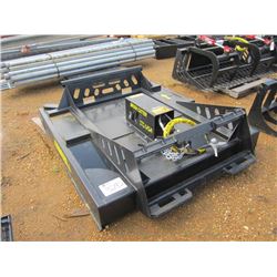 (UNUSED) WILDKAT HEAVY DUTY BRUSH CUTTER, FITS SKID STEER LOADER