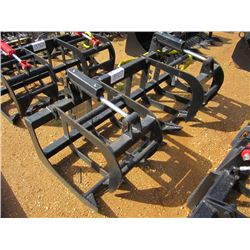 (UNUSED) WILDKAT 78" TINE GRAPPLE, FITS SKID STEER LOADER