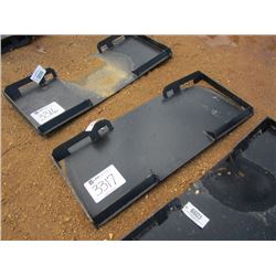 (UNUSED) WILDKAT QUICK ATTACH PLATE, FITS SKID STEER LOADER