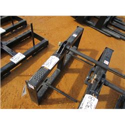 (UNUSED) TOMAHAWK HD HAY SPEAR FRAME, SINGLE TINE, FITS SKID STEER LOADER