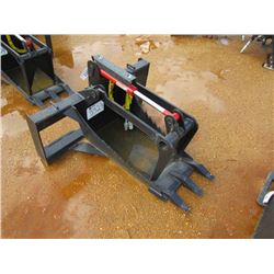 (UNUSED) WILDCAT STUMP BUCKET, FITS SKID STEER LOADER