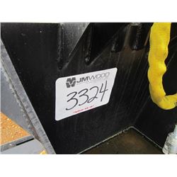 (UNUSED) WILDCAT STUMP BUCKET, FITS SKID STEER LOADER