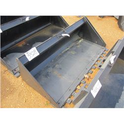 (UNUSED) WILDKAT 68" LOW PRO BUCKET, FITS SKID STEER LOADER