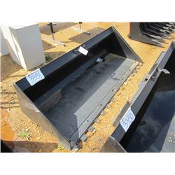 (UNUSED) WILDKAT 80" LOW PRO BUCKET, FITS SKID STEER LOADER
