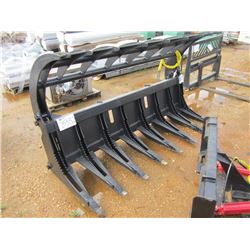 (UNUSED) WILDKAT 84" ROOT GRAPPLE, FITS SKID STEER LOADER