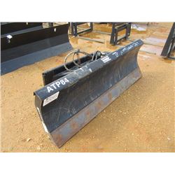 BRADCO 84" 6 WAY BLADE, FITS SKID STEER