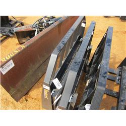 (UNUSED) TOMAHAWK FORK FRAME (WITH 42'' FORKS) FITS SKID STEER LOADER