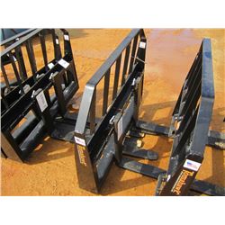 (UNUSED) TOMAHAWK FORK FRAME (WITH 42 " FORKS) FITS SKID STEER LOADER