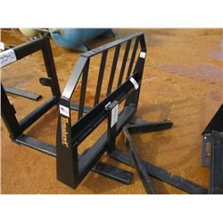 (UNUSED) TOMAHAWK FORK FRAME (WITH 42" FORKS) FITS SKID STEER LOADER