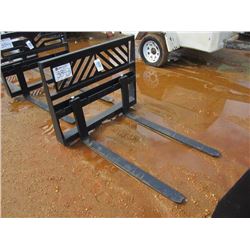 (UNUSED) WILDKAT FORK SET, FITS SKID STEER LOADER