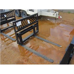 (UNUSED) WILDKAT FORK SET, FITS SKID STEER LOADER