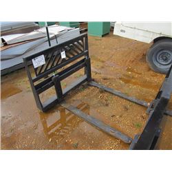 (UNUSED) WILDKAT FORK SET, FITS SKID STEER LOADER