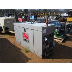 LEROI 160 COMPRESSOR, DIESEL ENG, METER READING 2,2243 HOURS (CITY OWNED)