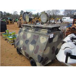FLOODLIGHT UNIT, MILITARY, DIESEL ENGINE