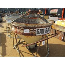 GAR-BRO 454R CONCRETE BUCKET