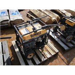 DEWALT 6000 GENERATOR, S/N 69667, HONDA GAS ENG