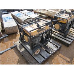 DEWALT 6000 GENERATOR, S/N 68543, HONDA GAS ENG