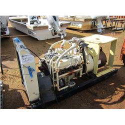 KOHLER GENERATOR W/ FORD GAS ENG, ON SKIDS (DOES NOT RUN) (COUNTY OWNED)