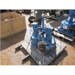 1 LOT (2) 6" HYD TRASH PUMPS