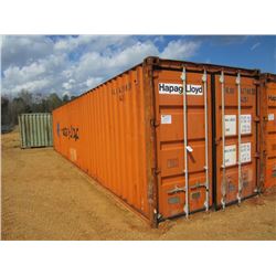 40' STEEL SHIPPING CONTAINER