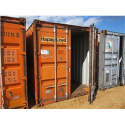 20' STEEL SHIPPING CONTAINER