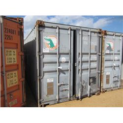 20' STEEL SHIPPING CONTAINER