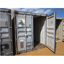 20' STEEL SHIPPING CONTAINER