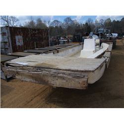 2004 24' CAROLINA SKIFF HONDA 115 HP OUTBOARD ENGINE, S/N EKHA32071506