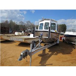 2005 SCULLY 2684 DVM CREW BOAT, S/N , 28' LENGTH, ALUMINUM, DUAL HONDA BF150 AKL ENGINE, W/ 2006 LOA