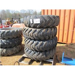 1 LOT (4) 14.00-24 TRIES & RIMS